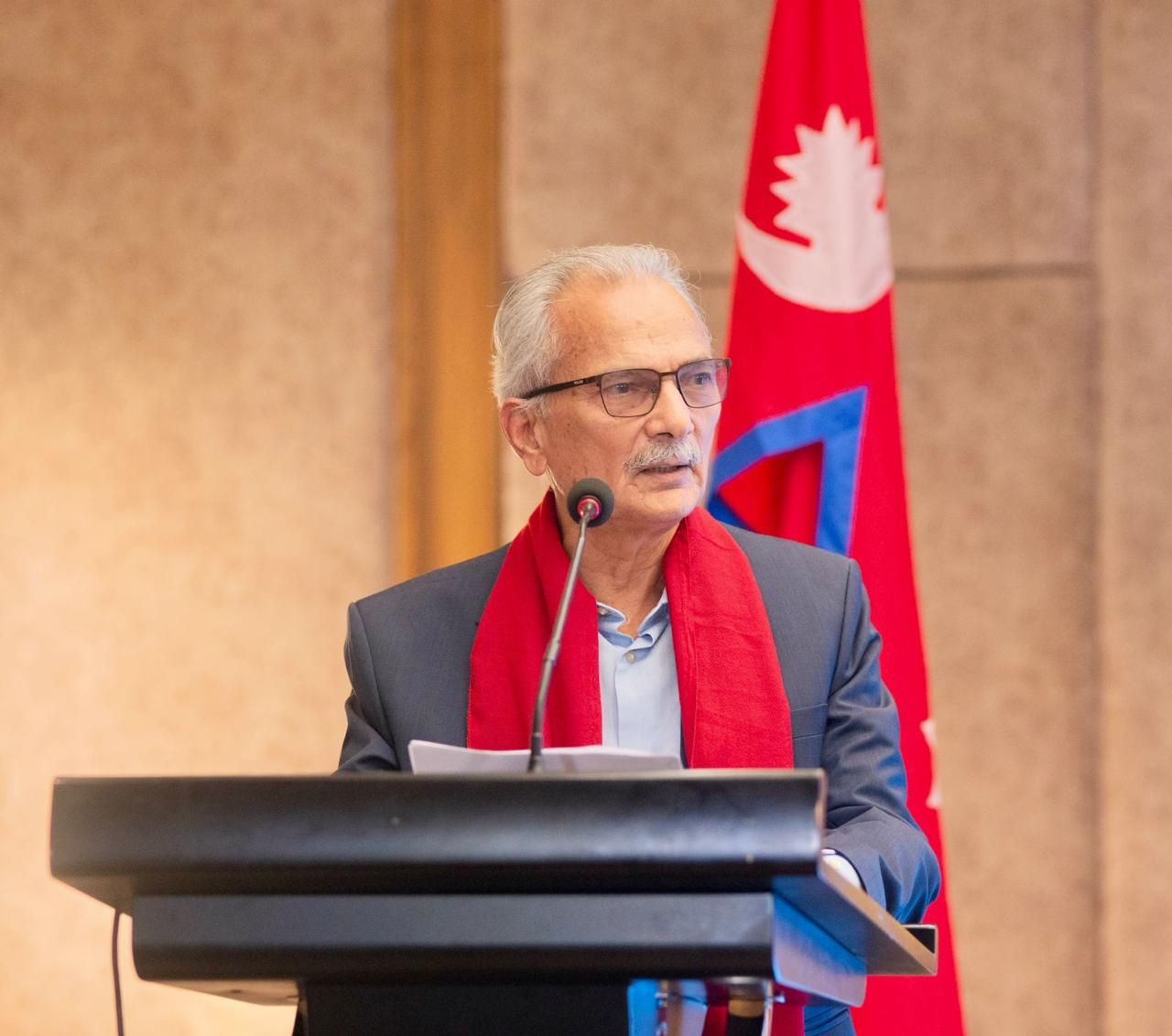 डा बाबुराम भट्टराईद्वारा नेसपा (नयाँ शक्ति) को अध्यक्ष पद त्याग